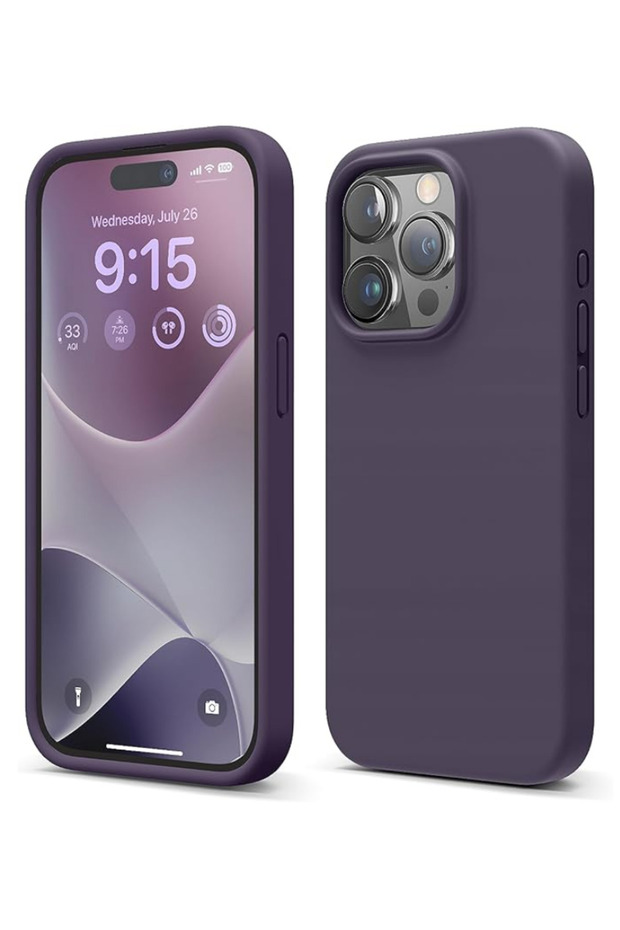 Liquid Silicone Case for iPhone 16 Pro 6.3" Silky Soft Touch Full-Body Protective | WIDGETS MATRIX