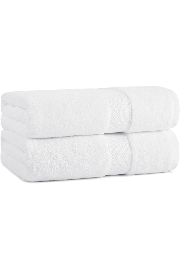 Aston & Arden Egyptian Bath Towels - Pack of 2 - Oversized Ultra Soft Thick & Absorbent, 100% Ringspun Egyptian Cotton