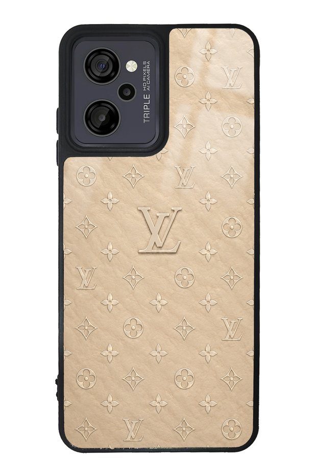 Casper M45 Beige Gold Lv Design Glossy Phone Case