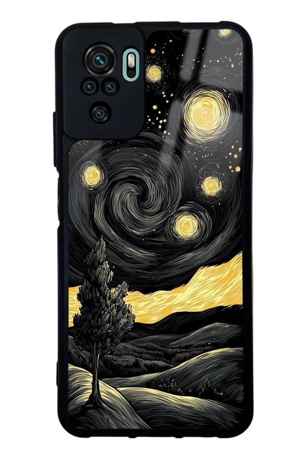 Xiaomi Redmi Note 10 the Silent Spiral Design Glossy Phone Case