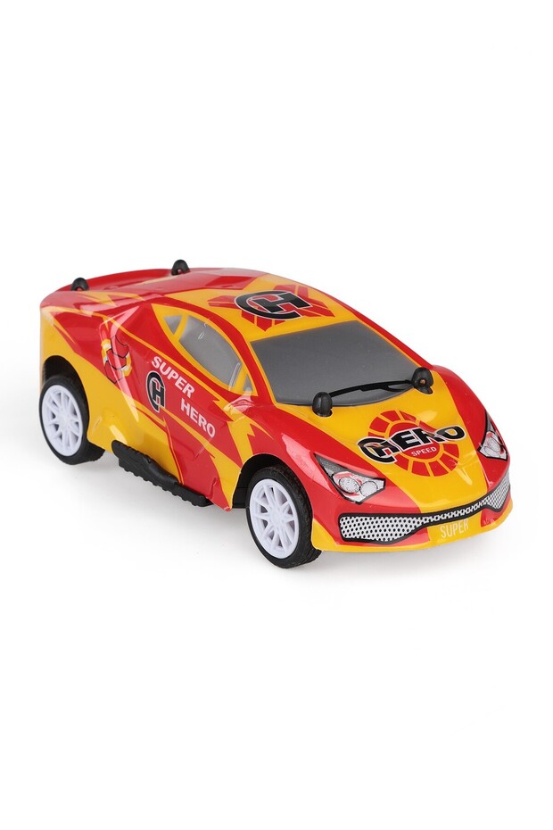 Friction-Powered Inertia28 Drift Car - Red