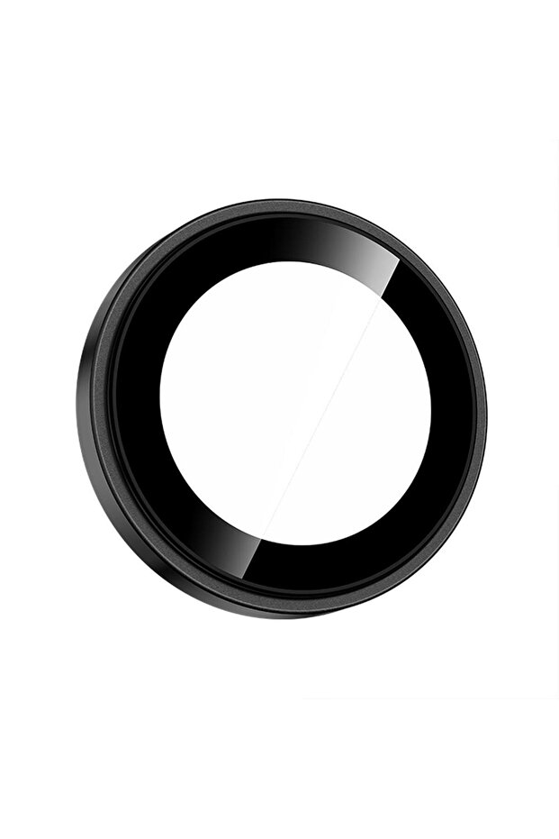 iPhone 17 Air Temperli Kamera Lens Koruyucu - Siyah