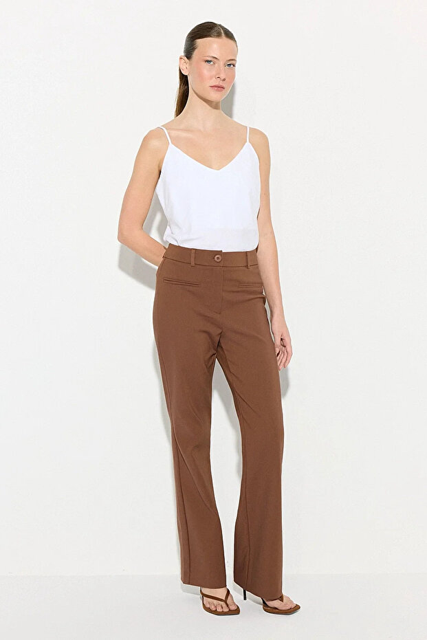 Magic Flare Pants - Brown - 3