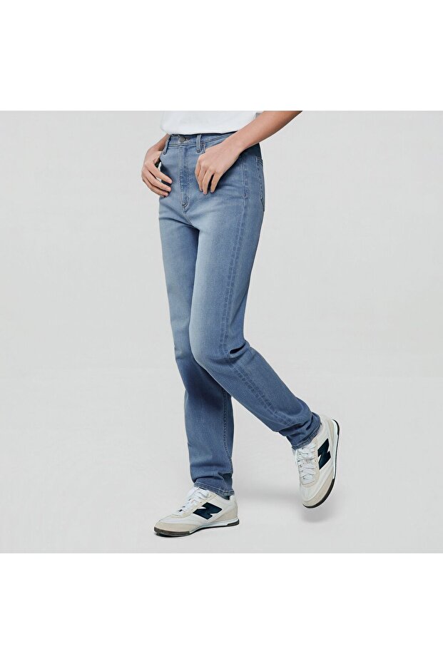 Women High Waist Slim Denim Jeans
