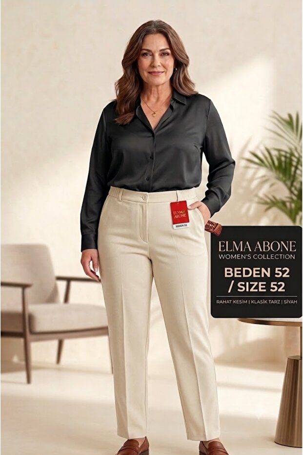 Plus Size Maternity Elastic Waist Dabl Pants