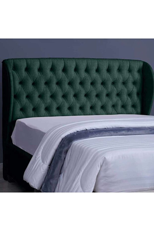 PLUTO HEADBOARD CHANEL OLIVE GREEN L-140 : H-125 CM