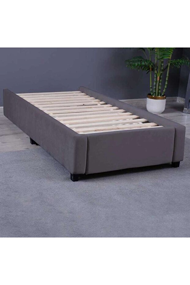 Olympia Base Velvet Grey 90x200 Cm