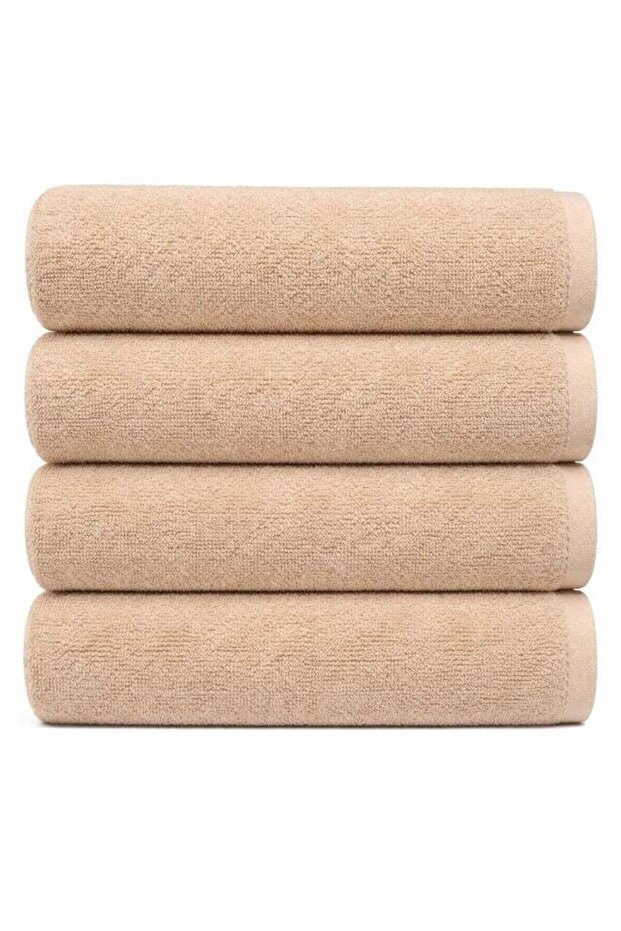 Indigo 100% Cotton Bath Towels (4 Pack, 70x140 cm) - 600 GSM Bathroom towels Super Absorbent and Soft Hotel Towels