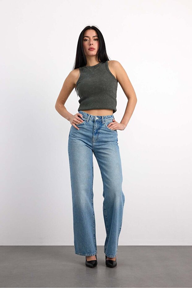 Vi̇goss Women's Denim Pants 24294-73295
