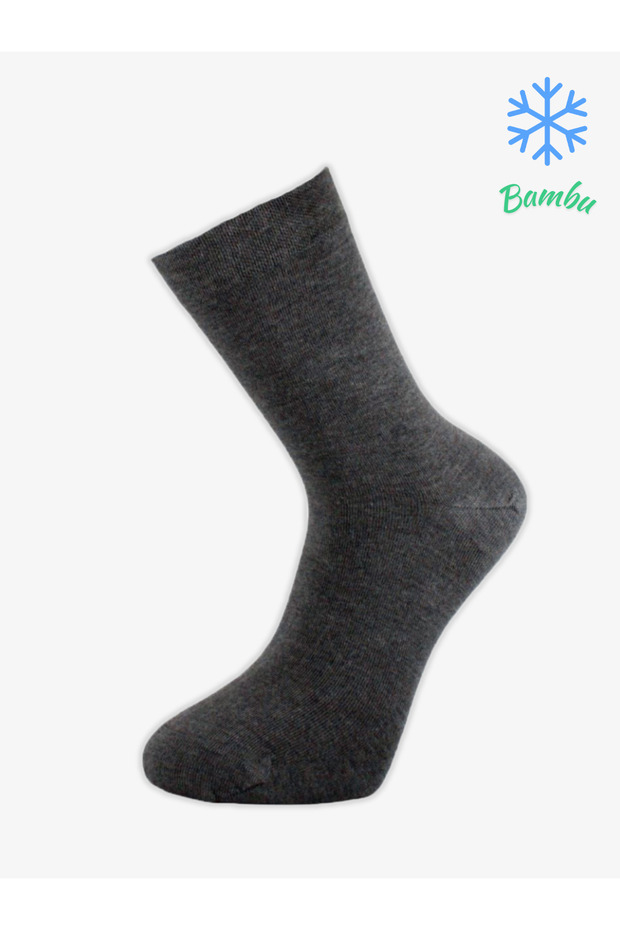 Bahri Bambu Winter Short Comfortable Men's 12-Piece Socks