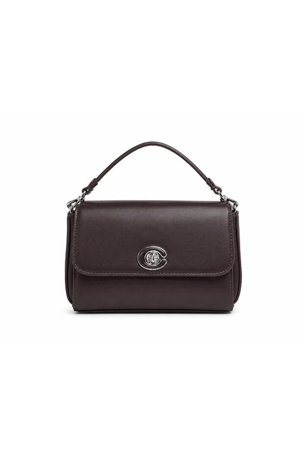Women's Mini Leather Handbag | Crossbody, Shoulder & Top Handle Bag | 21×14×8 cm