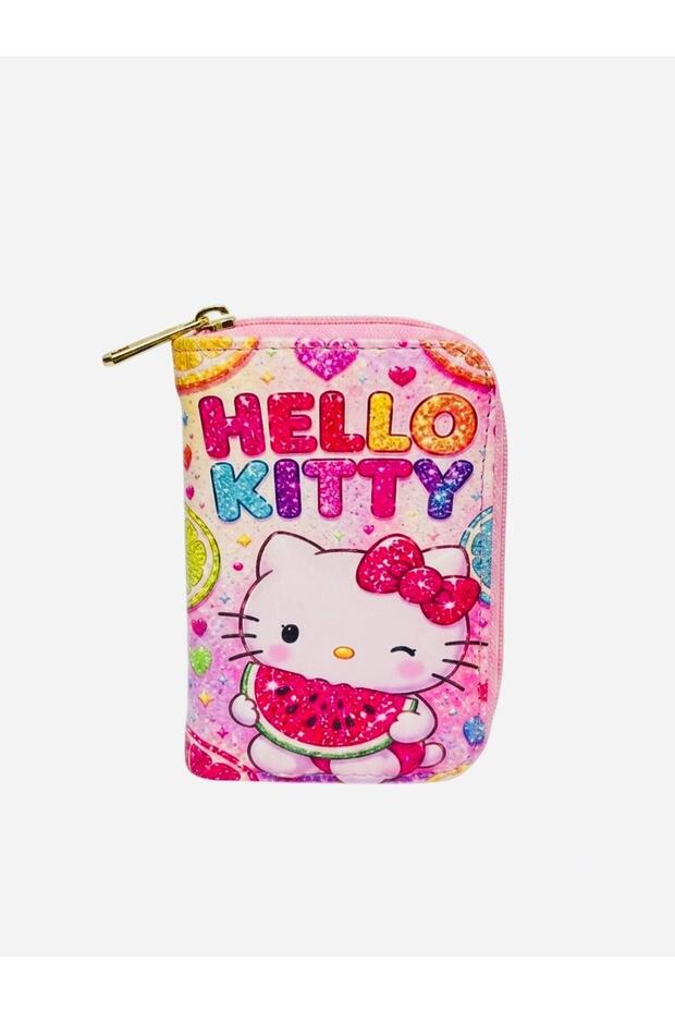 Hello Kitty Patterned Children's Wallet