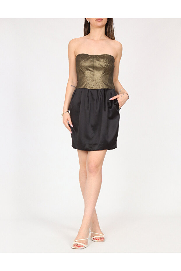 Rochie scurta, Negru - 1
