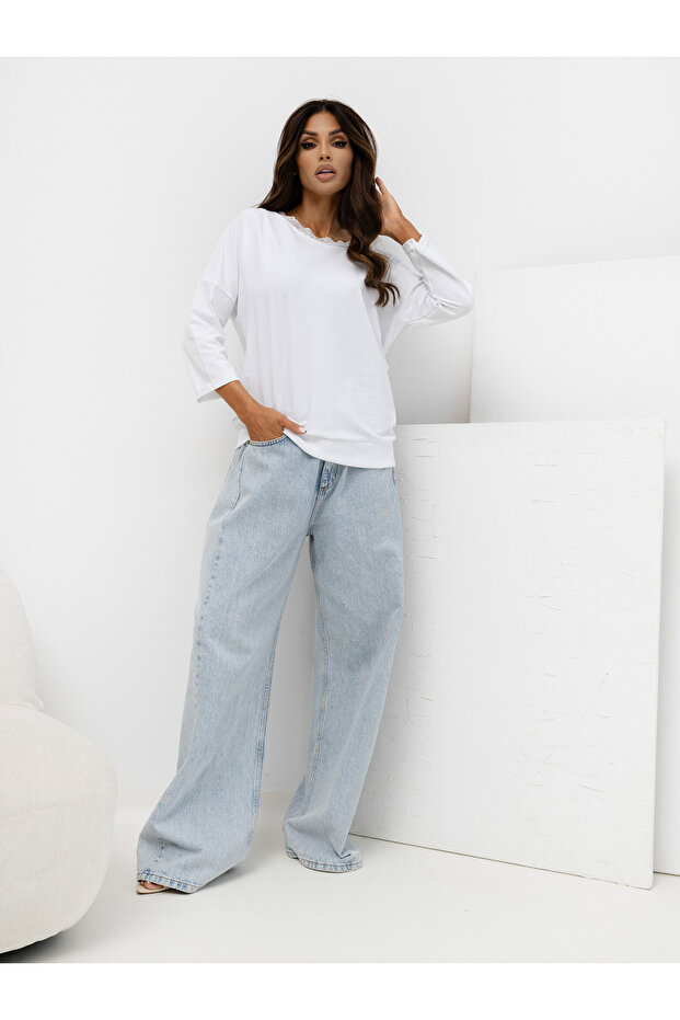 Bluza Dama Alb - 4
