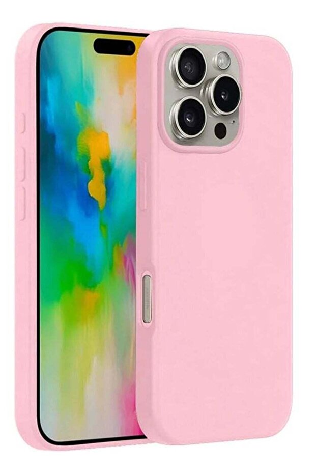 Liquid Silicone Case for iPhone 16 Pro - Ultra Slim Design with Soft Anti-Scratch Microfiber Lining & Drop Protection