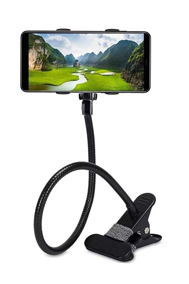 Flexible Mobile Phone Holder Mount Black