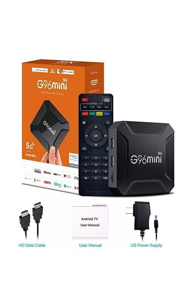 G96mini Android 13.0 Smart TV Box with 8K Ultra HD Support – RK3528A Processor, 5G WiFi5, Bluetooth