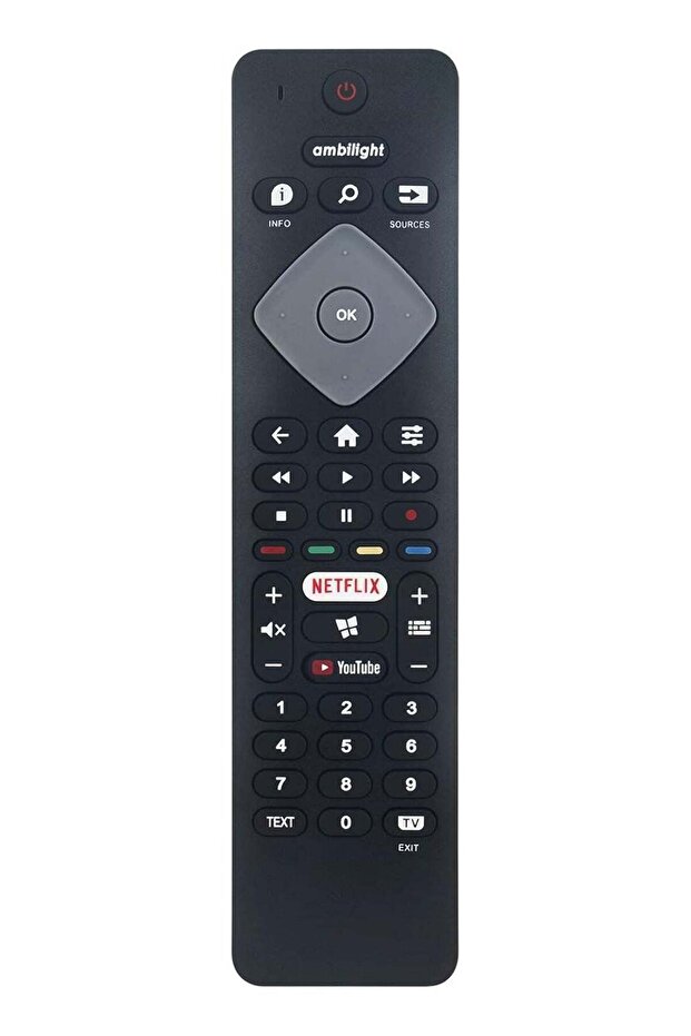 Replacement Remote Control for Philips FHD LED-Smart TV 6905 Series 32PFS6905/12, 32PFS6905