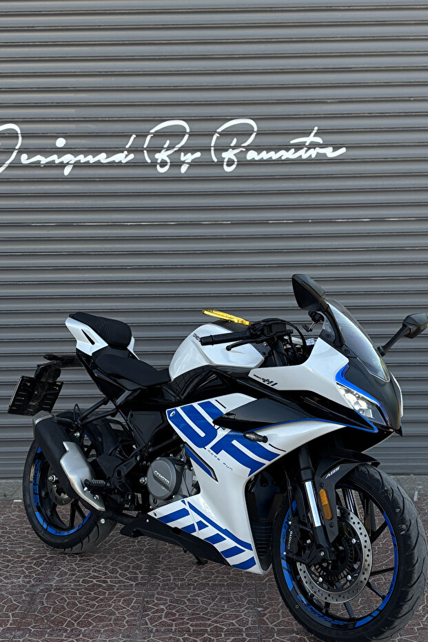 Full Compatible Complete Sticker Set for Cfmoto 250Sr 2026 Model (Headlight Film Included)