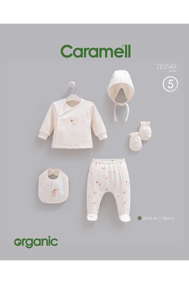Tiny Baby 5-Piece Hospital Discharge Set Ze2549