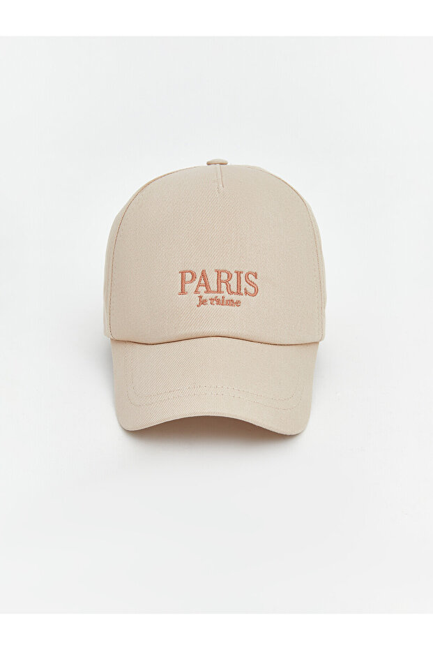 Trendlucky Paris Embroidered Girl's Cap Hat with Difference