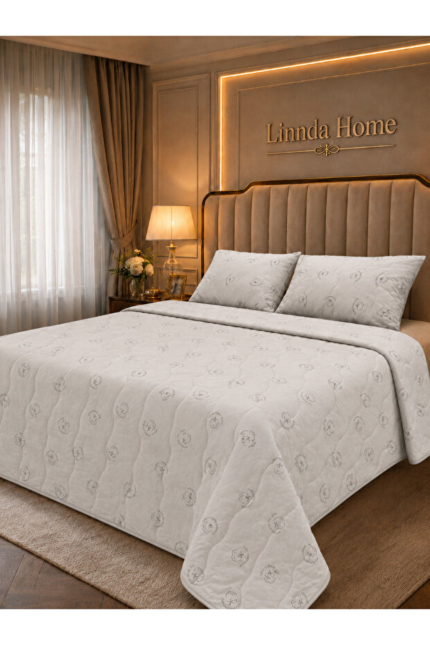 Soft Touch Cotton Pique Lightweight Thin Filled Anti-Sweat Single Bedspread