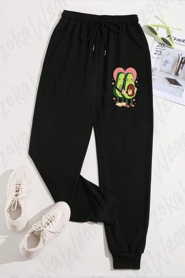 Unisex Avocado Baby Printed Sweatpants