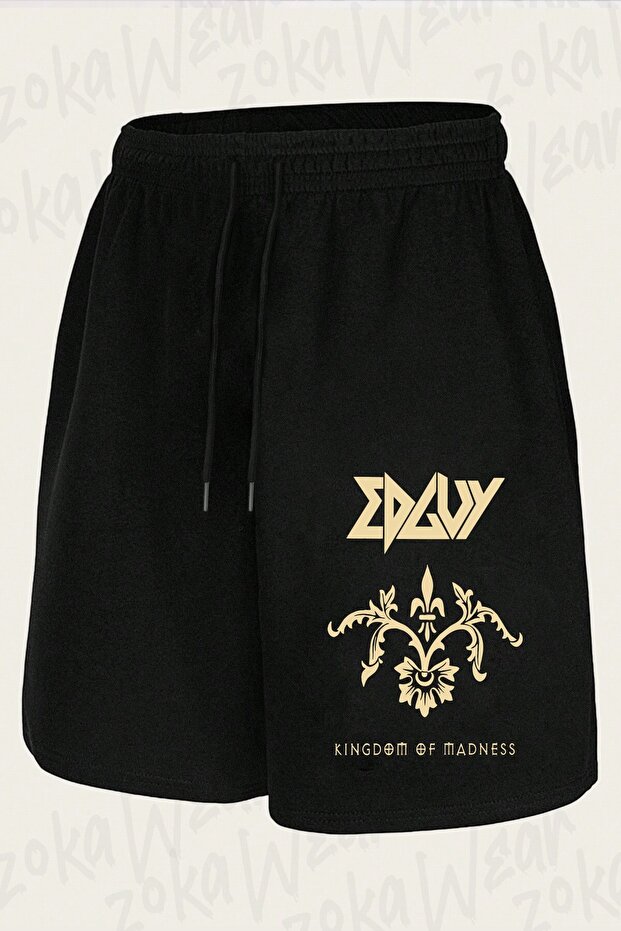 شورت مطبوع بتصميم Edguy للجنسين