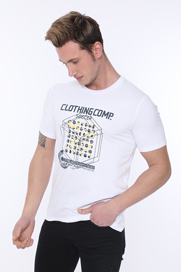 Men's White T-shirt