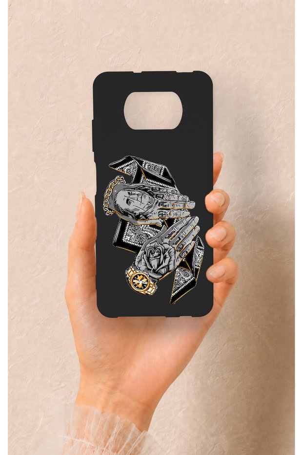 Poco X3 Compatible Self Made Patterned Silicone Case
