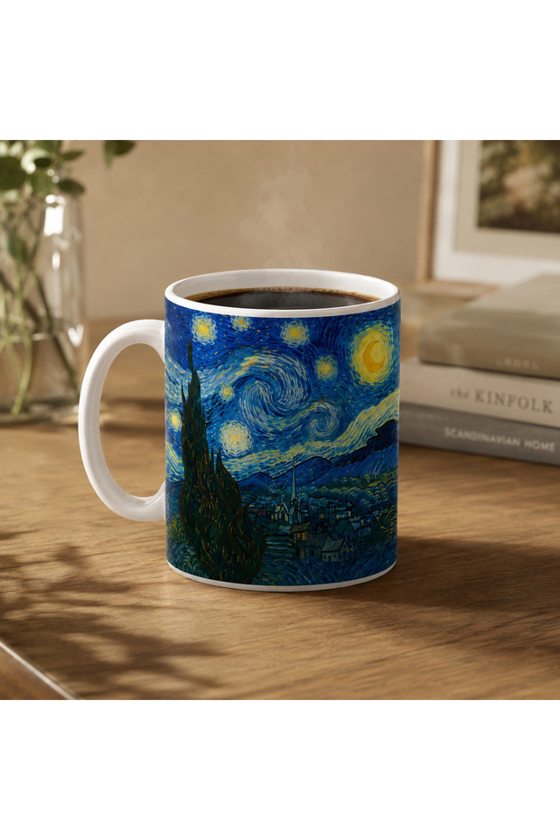 Van Gogh Series, Double-Sided Sublimation Printed Mug, Gift Mug, Coffee Mug