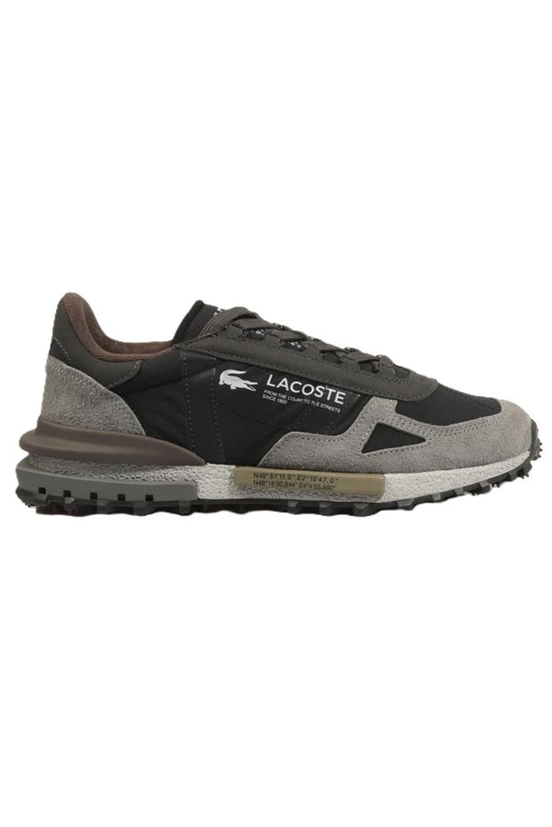 Elite Active 225 4 Sma Leather Mens Sneaker Genuine Leather Men's Casual Sports Shoes Black
