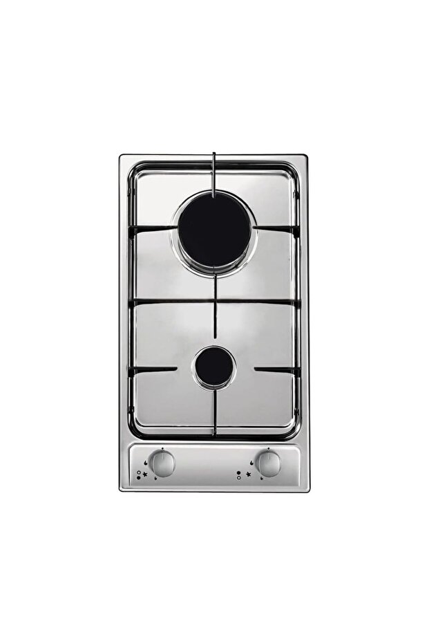 30 cm CDG32 1SPX Stainless Steel Gas Hob 2 burner