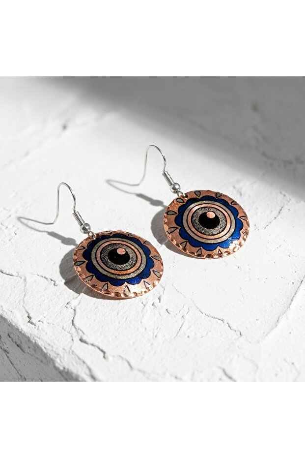 New Series 216 Bijouterie Earrings 100% Handmade Copper
