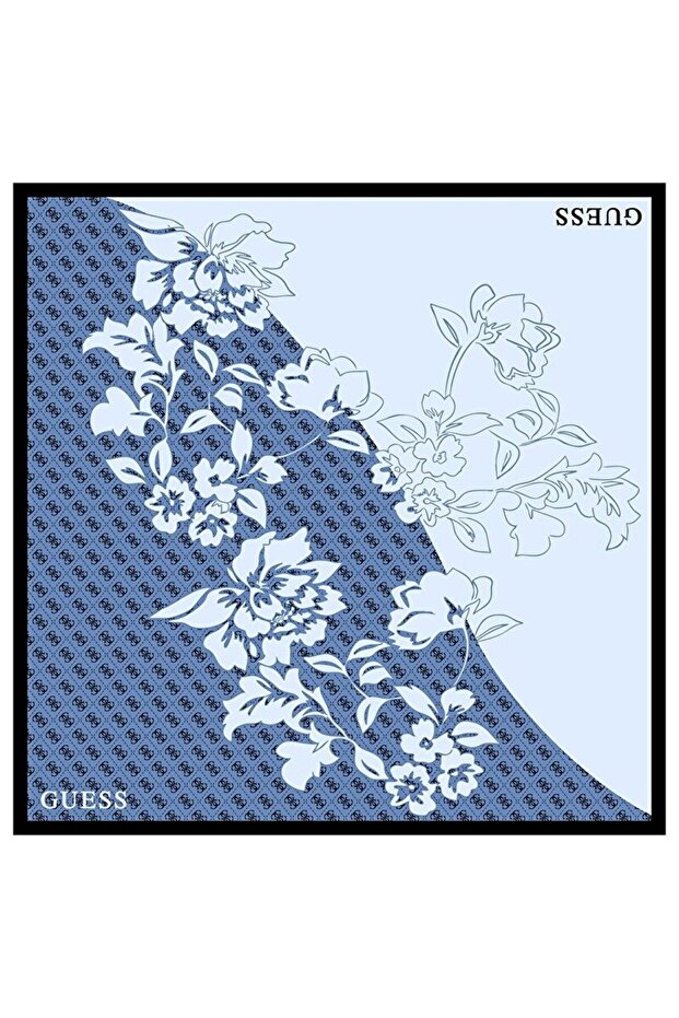 وشاح حرير مربع للنساء مقاس 90 × 90