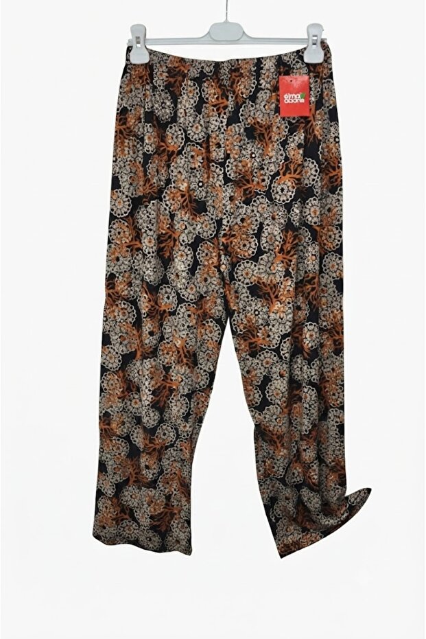 Plus Size Women's Summer Circular Viscose Combed Cotton Pants