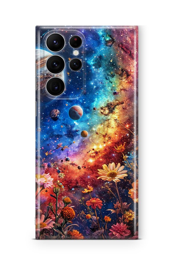 Samsung Galaxy S23 Ultra Compatible Printed Transparent Phone Case | Collection: Cosmicwhisper Skyset