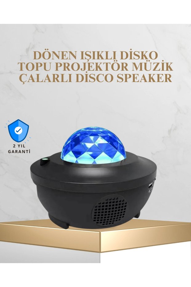 Tooth & USB Music Player Night Light – 50 m² Coverage, Remote Control