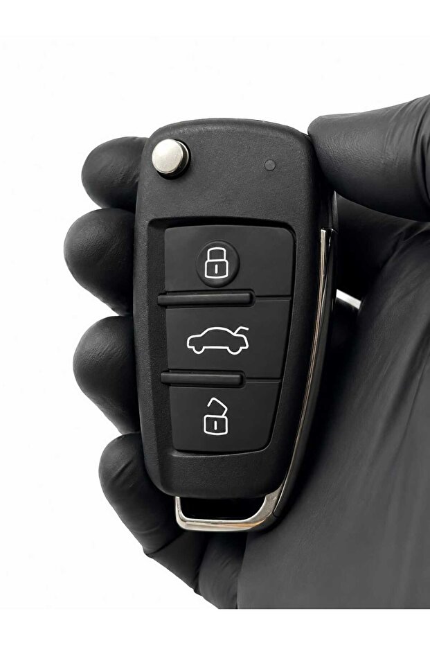 غطاء جهاز التحكم عن بعد لسيارات أودي A1 A2 A3 A4 A5 A6 مع 3 أزرار