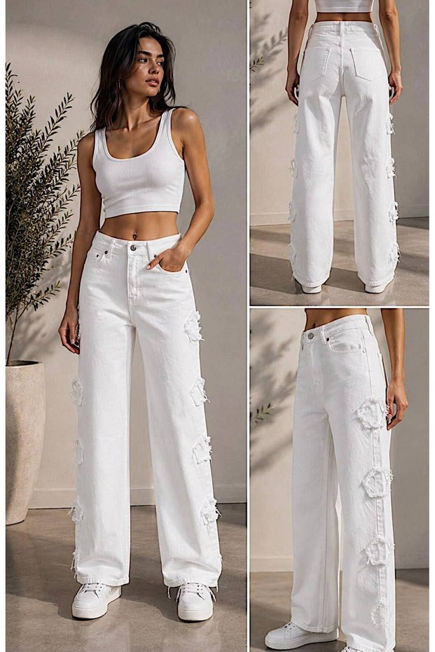 Full Lycra High Waist with Star Detail on the Sides