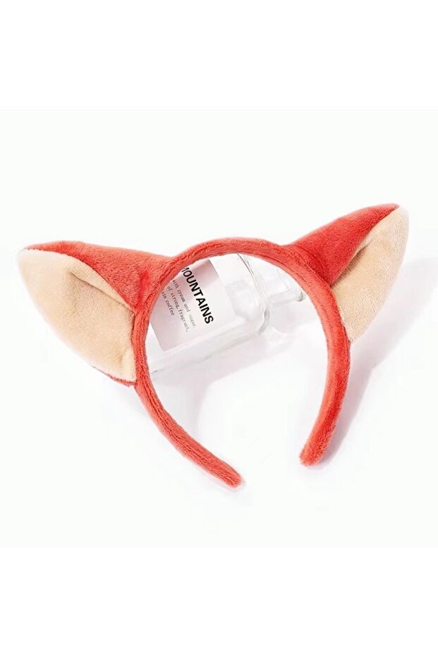 01 Sheriff Judy rabbit ear headband cosplay fox headband amusement park photo check-in cartoon headb