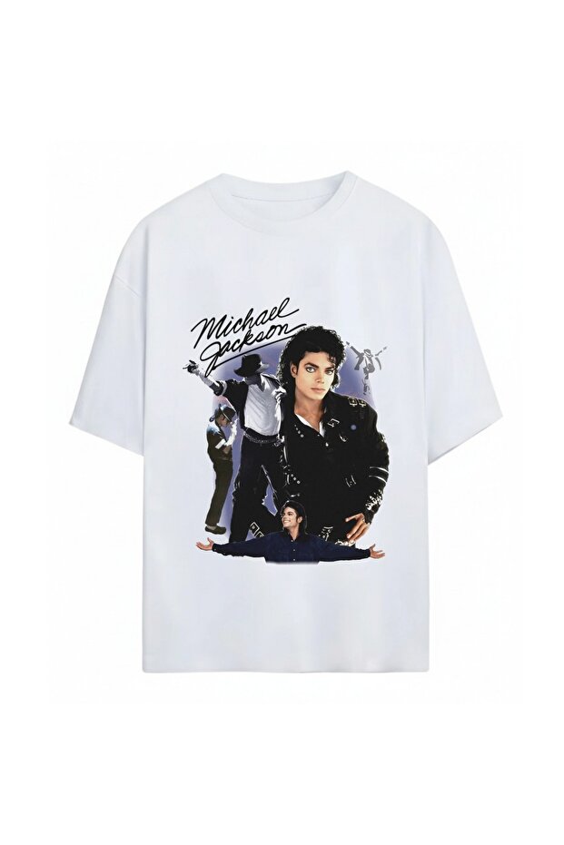 Michael Jackson Unisex Oversize 100% Cotton T-Shirt