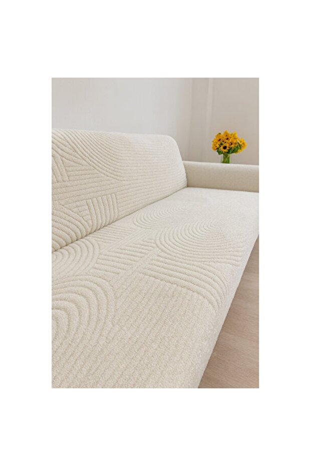 Non-Slip Base Sponge Sofa Bed Cover 170X210, Provides Comfort and Protection