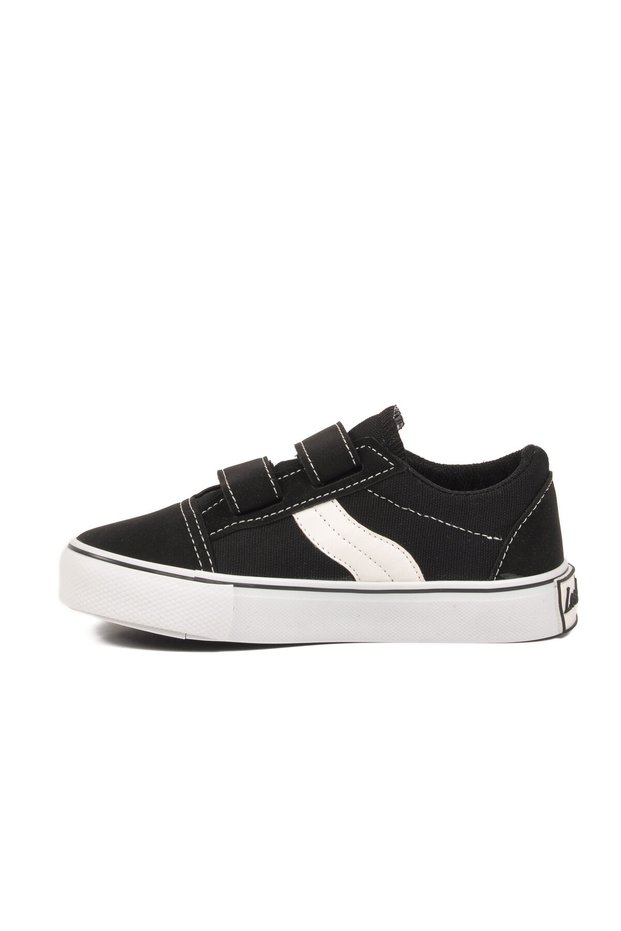 Black Linen Unisex Children's Sports Shoes 26202 P
