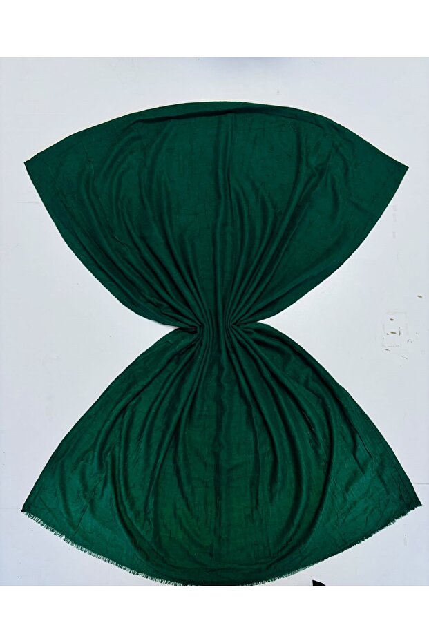Nine Bambu Crash Emerald Green Shawl 55480