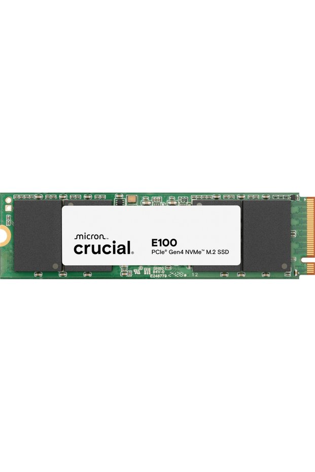 Crucial Ct2000E100Ssd8, E100, 2Tb, 5000/4500, Gen4, Nvme Pcie M.2 2280, Ssd