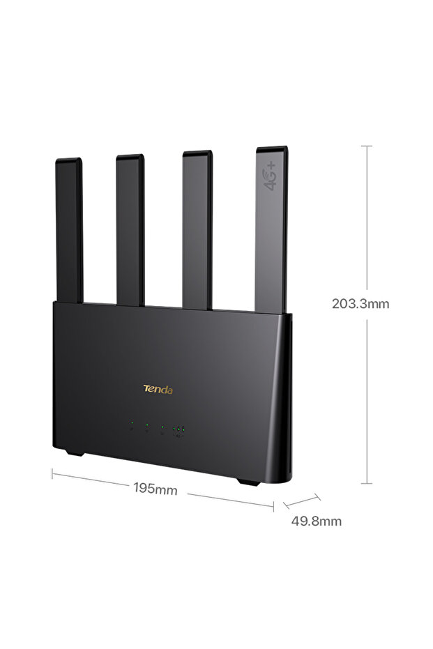 Tenda 4g08 ac1200 300mbps-867 mbps dual band 4g lte wi-fi router