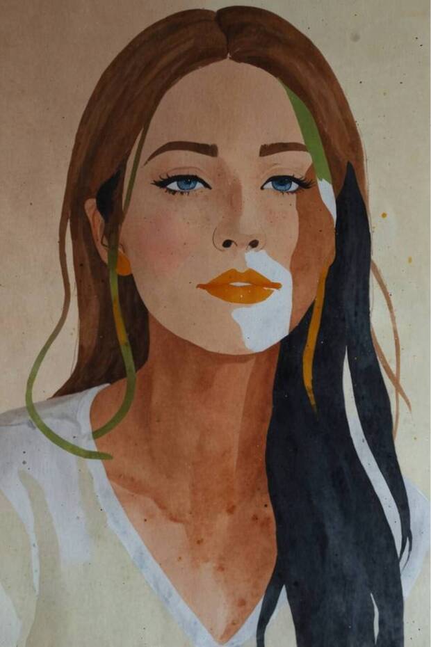بورتريه - 100cm * 67cm
