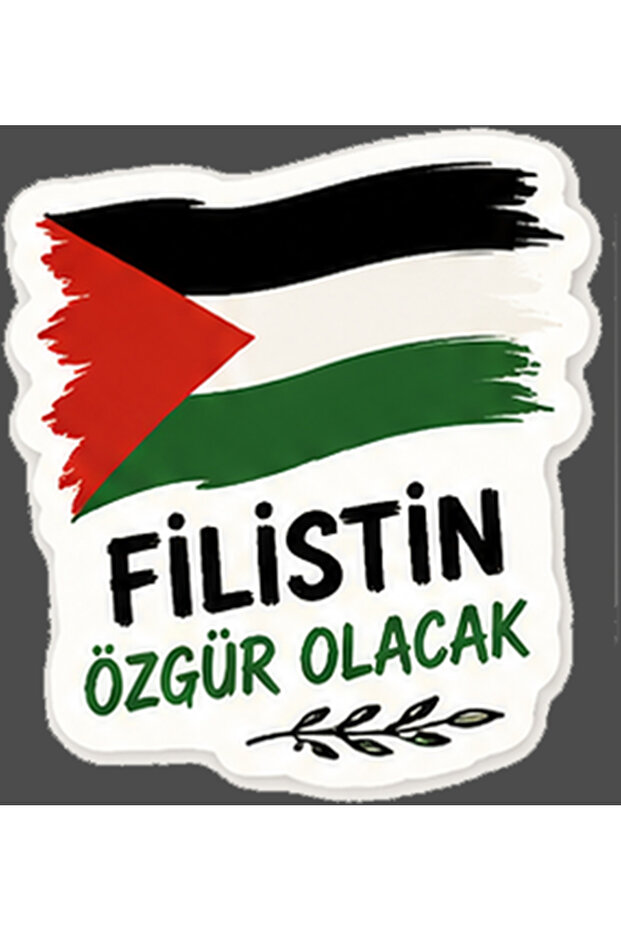 Palestine Themed Sticker Set (4X4 Cm, 24 Pieces)