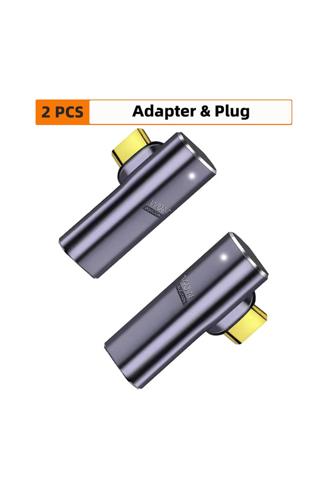 محول مغناطيسي USB4.0 بقوة 140 واط وسرعة نقل 40 جيجابت في الثانية من نوع USB C إلى Type C للشحن السريع